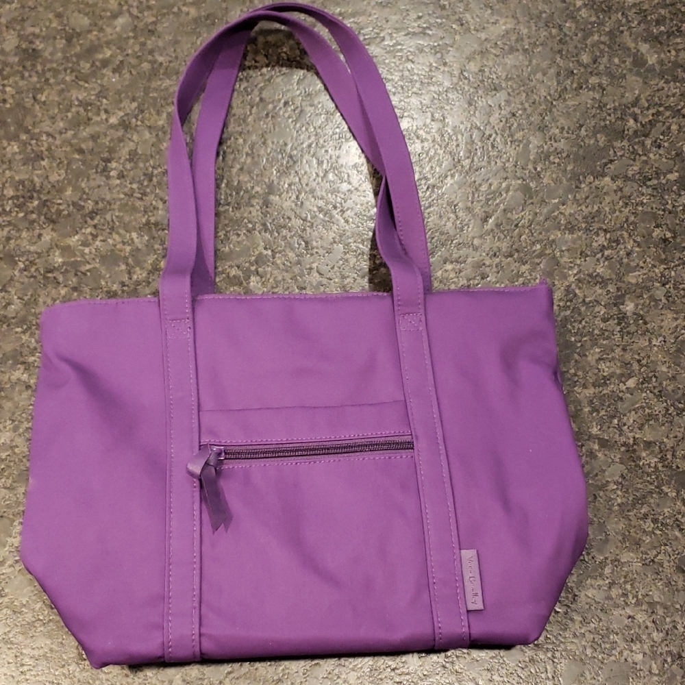 Vera  Bradley Small Vera Tote Bag in Elderberry